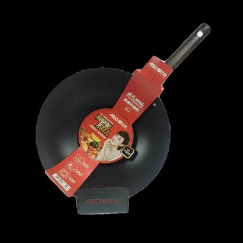 Aishida aishida zheniron. national iron pot cf32p2q household rust-free large stir-fry pointed bottom wok cf34p2q cf32p2q--32cm