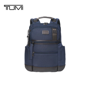 Tumi fremont series men's daily commuting business high-end backpack navy blue summer travel new year gift