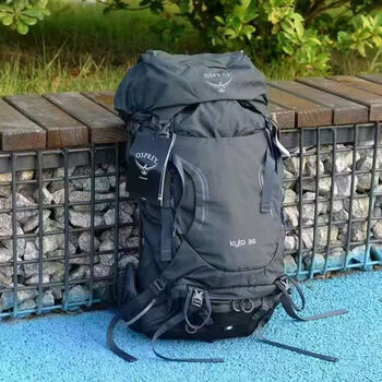 Osprey water-repellent design kitty eagle 38l unisex outdoor mountaineering backpack water-repellent lightweight dark gray 36l k/y