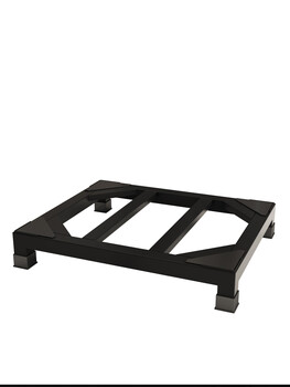 Kasu washing machine rack base bracket drum pulsator dryer universal bracket dishwasher refrigerator moisture-proof shelf width 40 * depth 40 * height 10 thickened black 1 set