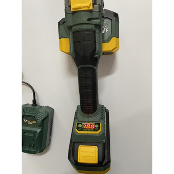 He jiagong pulis rechargeable angle grinder lithium-electric cutting machine ultra-long battery life with digital display 128v6.0 large battery, one charge and one charge, complete set