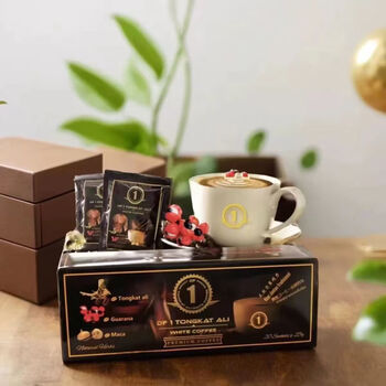 Tongkat ali genuine original malaysian herbal imported enhanced df1 natural men's instant energy energy coffee box