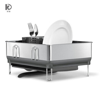 Kuang yi imported from the united states, stainless steel simple draining dish rack, high-end tableware storage rack, ready for booking in about 4 weeks
