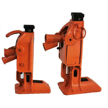 Hugong gear hoisting machine rack jack vertical claw type 5t10t15t20t lifting equipment 20 tons single pipe quick drop