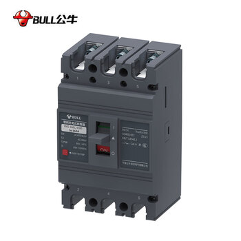 Bull air switch series leakage protection plastic case circuit breaker 3p household power circuit breaker