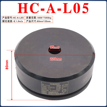 Yue changsheng green shield elevator buffer polyurethane universal ld-hc-l12/l7/l17/l3/l4 pit pad with certificate black hc-a-l05 220x80 without base