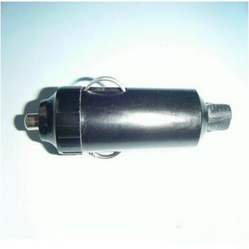 Litian car cigarette lighter plug high-power car air pump double-cylinder refrigerator car washer spring electrical accessories uninsured cigarette lighter plug