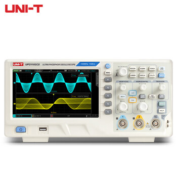 Unilide digital storage oscilloscope utd2102cex+/utd2202cex+/upo1202cs oscilloscope 100m standard upo1202cs (200m dual channel)