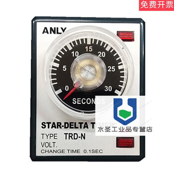 Trd-n motor starting relay star-delta starter 220v 60s with base voltage time remark no remark default