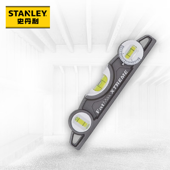 Stanley magnetic 180 adjustable torpedo level 9-inch high-precision slope ruler with digital measuring instrument 43-609-20