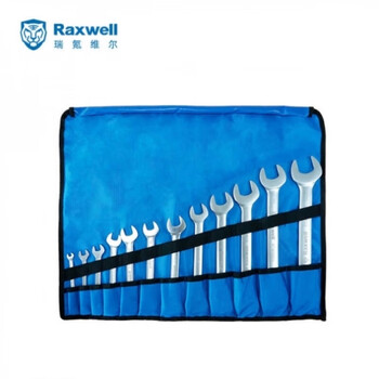 Raxwell double open-end wrench 10m12mm1 rtwo0004 12-piece set 6-32mm-kd7
