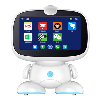 Intelligent robot children's learning machine 0-6-12 years old conversation early education machine boys and girls birthday gift toy upgraded 9-inch ar version 149g+ dual system synchronous classroom