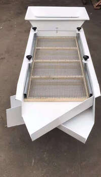 Wen yijia factory direct sales fully automatic vibration screening machine vibration separation equipment large and small particle dust automatic screening 150 single layer single motor 380v