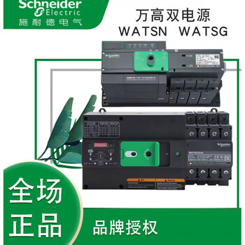 Schneider electric schneider wangao dual power automatic transfer switch watsg-100 32a 4p