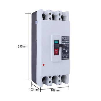 Yue changsheng dz20y-225/3300 plastic case circuit breaker air switch 225a dz20y-225/3300 125a