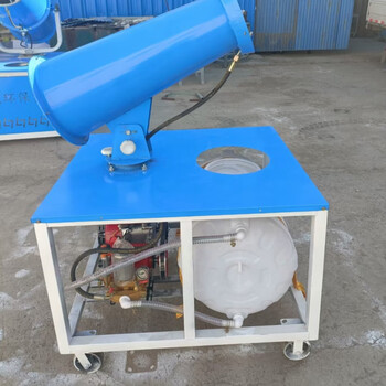 Funwudou customized construction site dust removal fog cannon environmentally friendly dust reduction diesel gasoline spray machine vehicle-mounted high-range fully automatic dust reduction cannon type 15 inspection model (manual adjustment/380v)