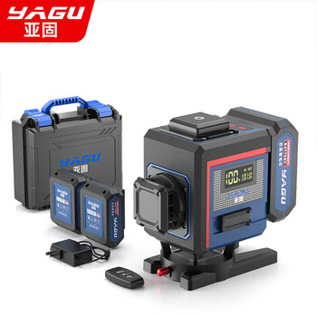 Yagu level meter 8 lines 12 lines 16 lines green light laser high precision strong light thin line indoor and outdoor leveling meter green light 8 lines super bright special package