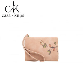 Casa-kupsck chinese valentine's day women's small wallet women's thin 2025 frosted zipper short student coin purse pink