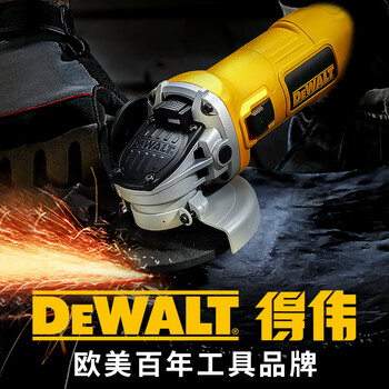 Dewalt angle grinder polishing electric hand grinding household cutting small handheld top ten brand hand grinding wheel 710 watt model rear switch_copper motor_powerful
