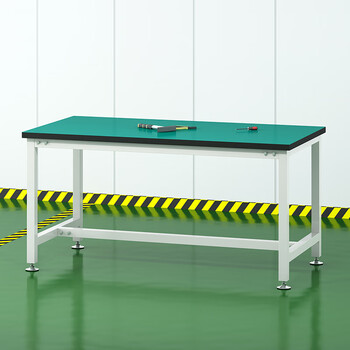 Kegang anti-static workbench assembly line operation table factory workshop laboratory test bench tool table with drawer packing table 1500*750*750 single table