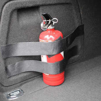 Vinoa car fire extinguisher hanger car fixed bracket trunk car fixed belt binder universal binding belt 1l carbon dioxide main picture