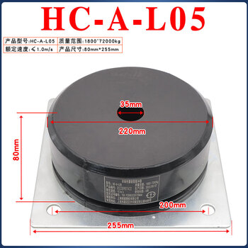 Yue changsheng green shield elevator buffer polyurethane universal ld-hc-l12/l7/l17/l3/l4 pit pad with certificate black hc-a-l05 220x80 with base