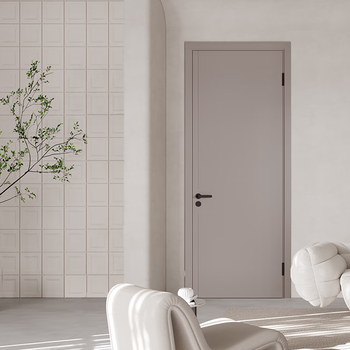 Mengtian muzuo yunfan series haoyue water painted wooden door interior door customized room bedroom door 4p81 haoyue interior door star gray