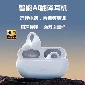 Taiyangfeng audio and video translation chinese-english translator overseas business travel artifact multi-language spoken language learning intelligent foreign language conversation translator recording conference simultaneous interpretation headset free translation-2025 edition-translation headset
