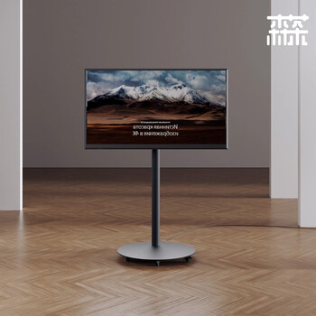 Sencha tv mobile stand floor trolley tv stand can be moved 40/50/55/65 inches without punching holes, suitable for xiaomi skyworth hisense tcl sony tv