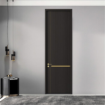 Paixiansen wooden door paintless bedroom simple modern environmentally friendly paintless door retro teak