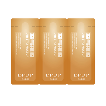 Dpdp air wearing liquid foundation hydrating color test card sample*3