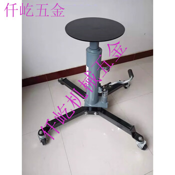 Pupan's new 05-ton cylinder-type high-level conveyor gearbox bracket gearbox top ditch lift jack upgraded round pallet