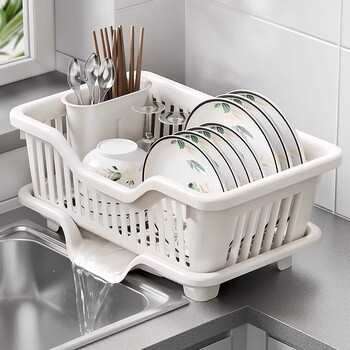 Home katei story japanese drain bowl rack dish drain rack drain basket kitchen drain basket plastic household storage bowl drain rack
