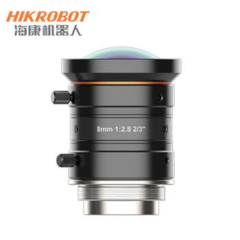 Haikang robot sensor industrial camera lens 8 million resolution c-mount focal length 8mm mvl-mf0828m-8mp