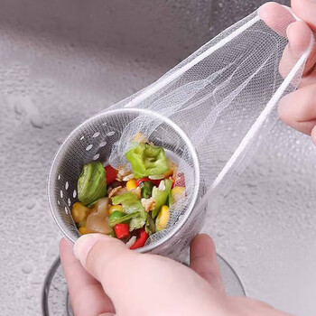 Kuoai kitchen sink filter 100 pieces disposable sewer filter dishwashing sink floor drain sink filter 100 pieces sink filter (encrypted)