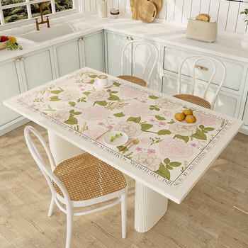Sailotou tablecloth disposable table mat coffee table mat dining table mat dining table table mat tablecloth cecilia 90x160cm