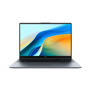 99% new huawei matebook d 16 pre-installed in store with windows version, 20% national subsidy, 13th generation core standard processor i5 16g 1t, space gray