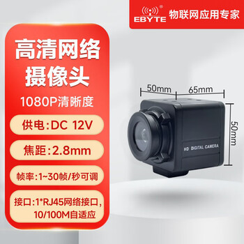 Ebyte 868/915mhz long-distance digital and image transmission module, one-transmit and multiple-receiver star-type networking uav network port transparent transmission supports at command 1080p hd network camera