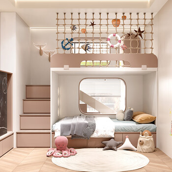 Kezitu bunk bed with upper and lower bunk beds does not interfere with each other double bed under bed table mother bed high and low bed carl pro customized gold, please contact customer service for details