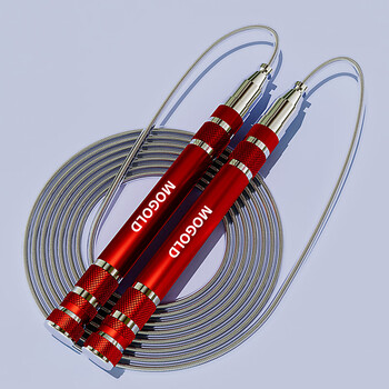 Mogold adult fitness skipping rope indoor aerobic exercise sports rope speed-up racing shaping weight loss exercise equipment adjustable