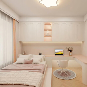 Piano tatami bed cabinet integrated wardrobe whole house customized multi-functional storage bed furniture children's bed desk integrated customized prepayment (for pricing details, please contact customer service)