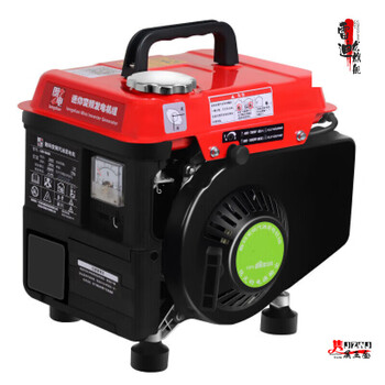 Lishi portable gasoline generator 1000w220v household small bass mini all-copper frequency conversion 1000w12kg