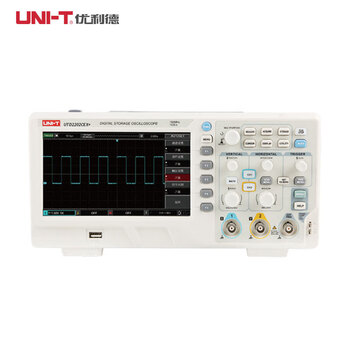 Uni-t digital oscilloscope dual channel 200m 64kpts depth utd2202cex+