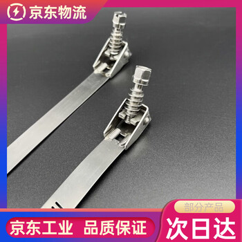 Iron tie tightener stainless steel tie buckle 304 tensioner strap removable reusable metal tie removable 304 width 14mm length 50cm bundle diameter 34*149mm 1 piece