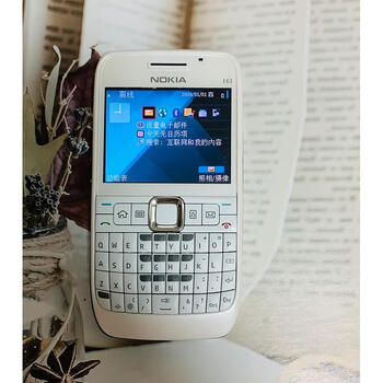 The same model of noah's letter is suitable for nokia/nokia e63 straight button, a small spare phone for primary school and high school students to study and recover from internet addiction, white mobile card or china unicom card, package one