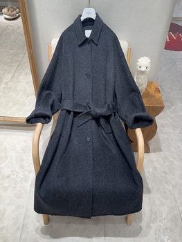 Eifini women's fashionable casual coat 1ea670801s dark gray l