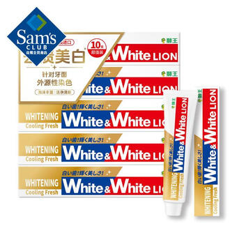 Lion imported from japan whitening and refreshing toothpaste 150g*10 150g*10