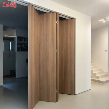 Partition door custom studio living room partition door room partition wall hanging rail sliding door three-link sliding door folding door paint process / fan