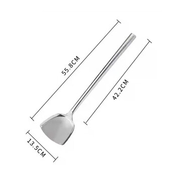 Sn stainless steel shovel 1 meter large (handle length 100cm)
