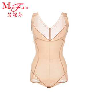 Manifold breast-supporting, tummy-slimming, back-corset and body-shaping women's one-piece corset, butt lift and slim fit top